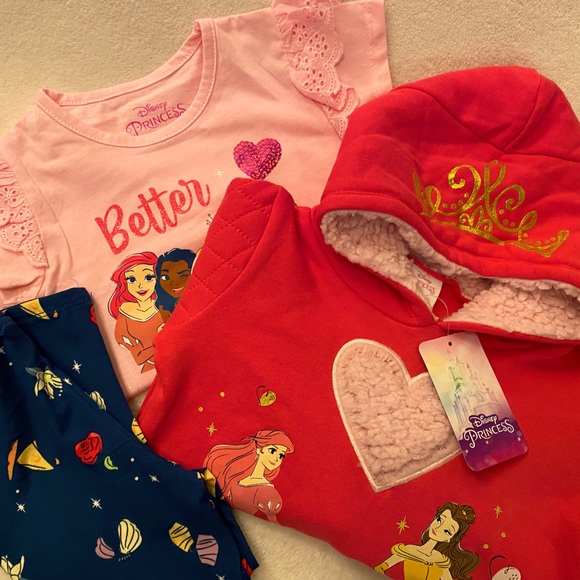 💖Disney Princess Outfit Trio Sz 4 NWT💖 - Picture 7 of 7